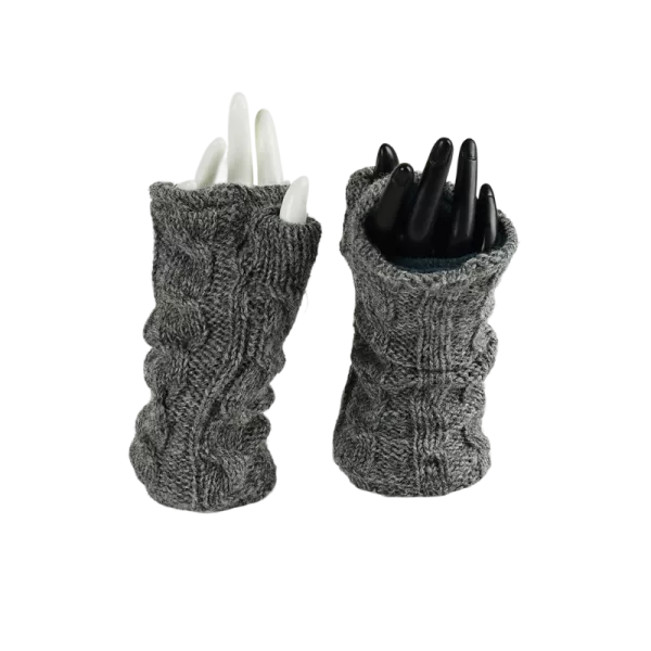 Mitaines Longues Thori Gris Foncé