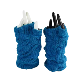 Mitaines Longues Thori Turquoise