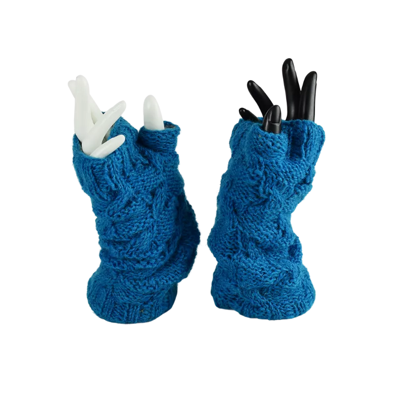 Mitaines Longues Thori Turquoise