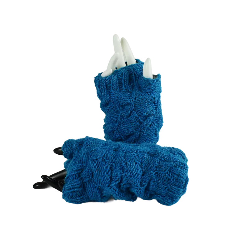 Mitaines Longues Thori Turquoise