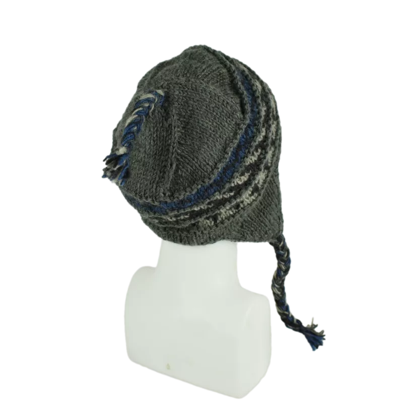 Bonnet Péruvien Pokali Tricot laine
