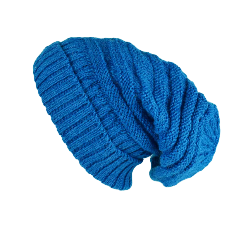 Bonnet Long Nalma Laine Turquoise