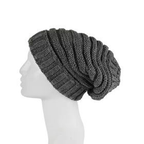 Bonnet Long Nalma Gris Foncé