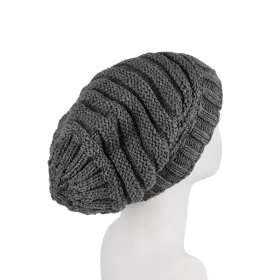 Bonnet Long Nalma Gris Foncé