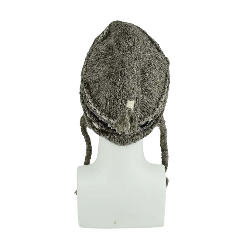 Bonnet Péruvien Pokali Brun Naturel