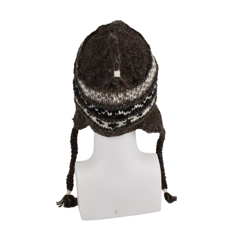 Bonnet Péruvien Pokali Brun Foncé