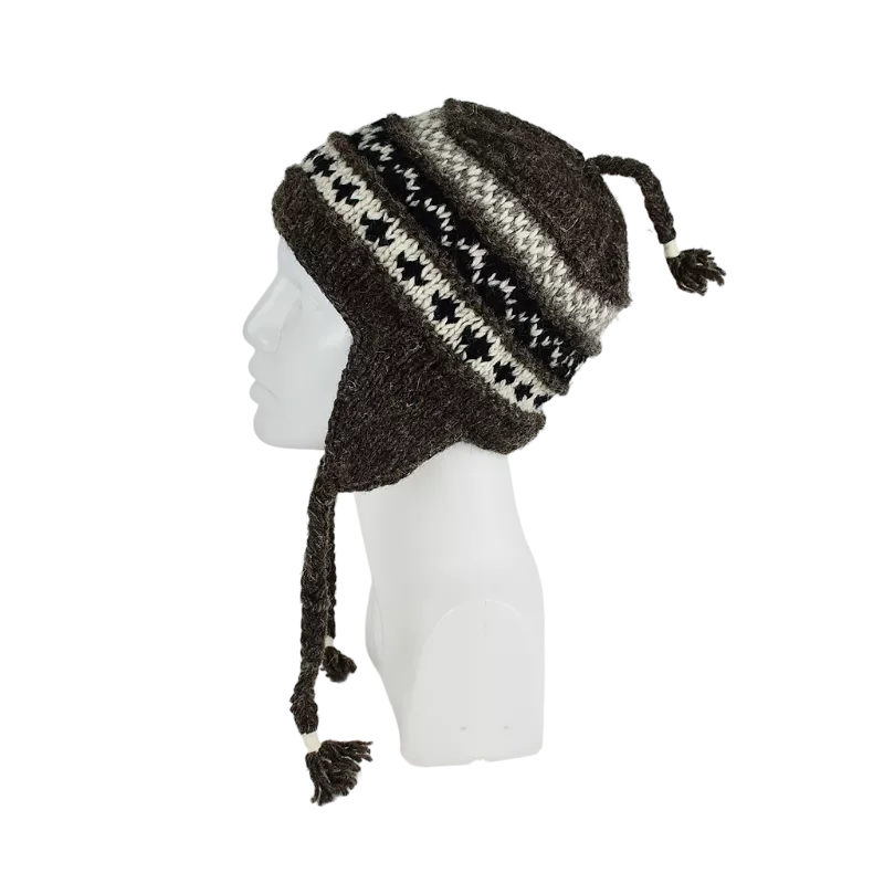Bonnet Péruvien Pokali Brun Foncé