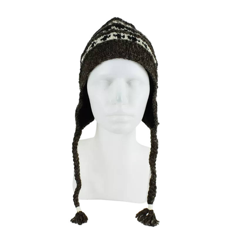 Bonnet Péruvien Pokali Brun Foncé