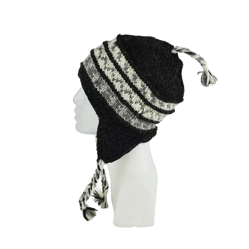Bonnet Péruvien Pokali Anthracite