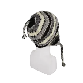 Bonnet Péruvien Kirana Tricot laine Rayé