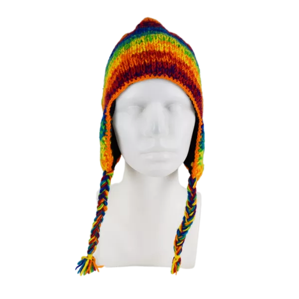 Bonnet Péruvien BistarTricot laine