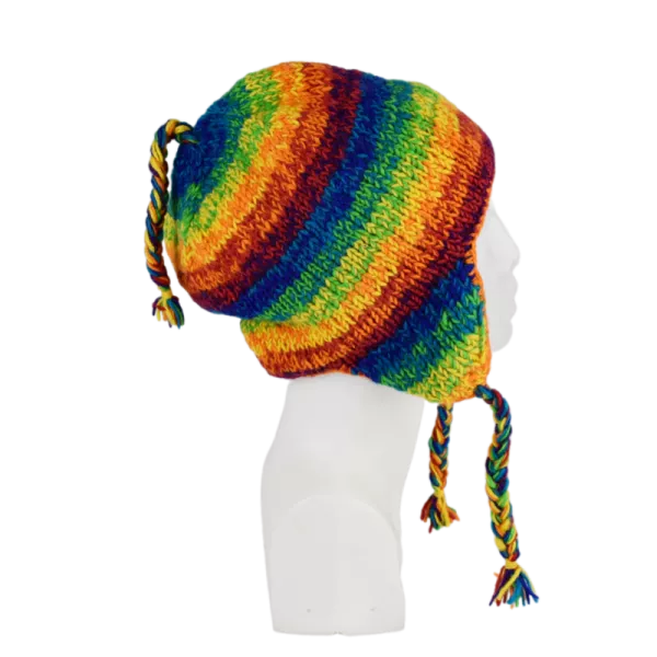 Bonnet Péruvien BistarTricot laine