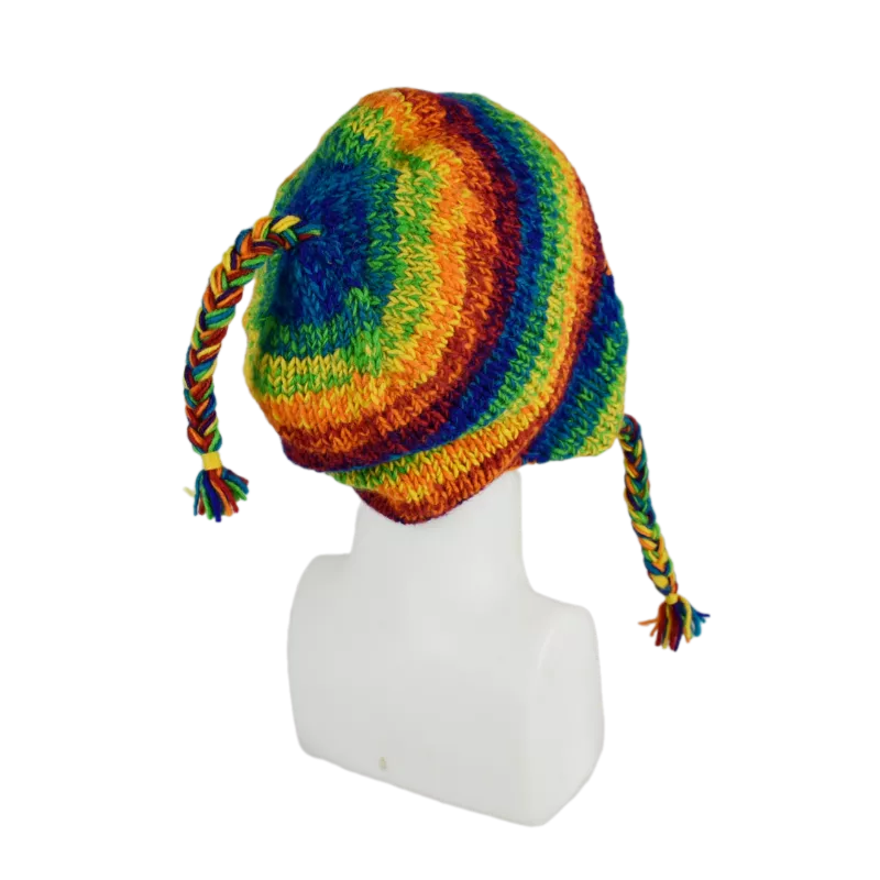 Bonnet Péruvien BistarTricot laine