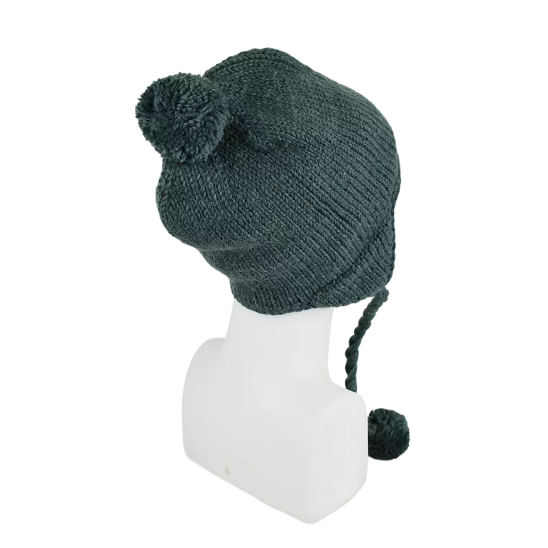 Bonnet Péruvien Pangi Tricot laine Uni