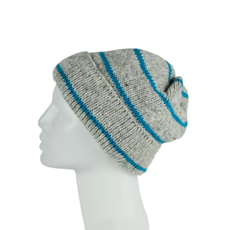 Bonnet Mixte en Tricot Laine -W