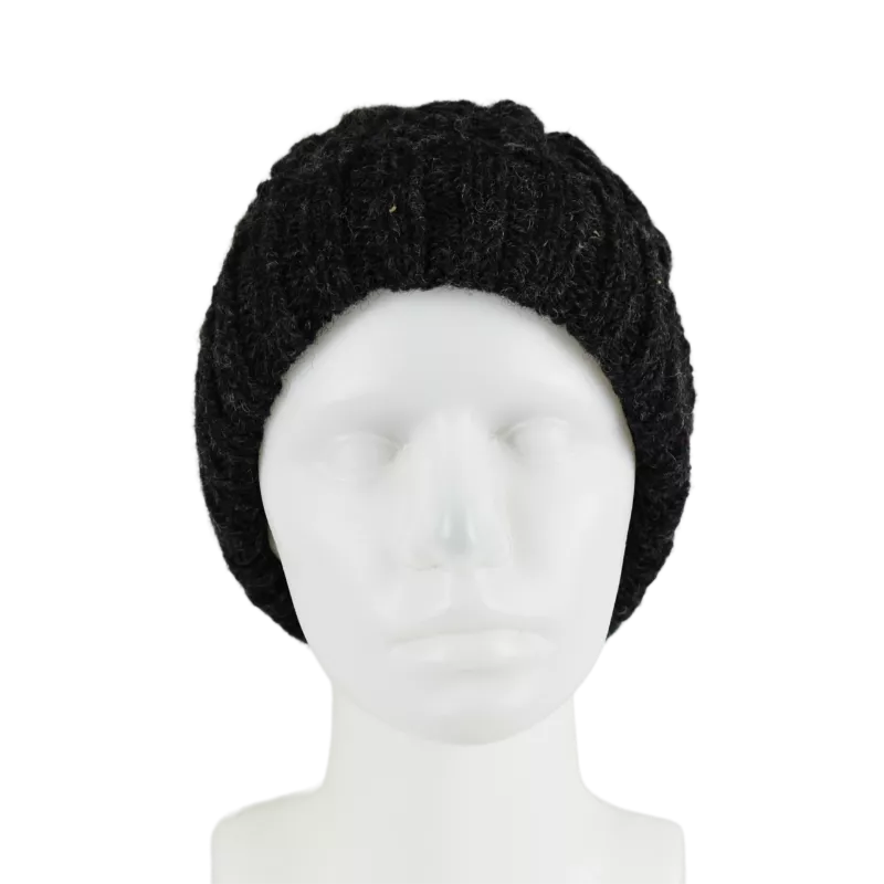 Bonnet Court Tricot Laine Anthracite - ZA
