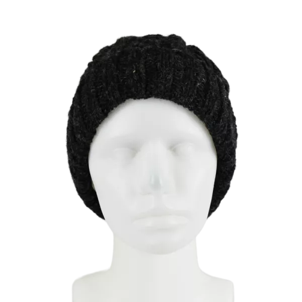 Bonnet Court Tricot Laine Anthracite - ZA