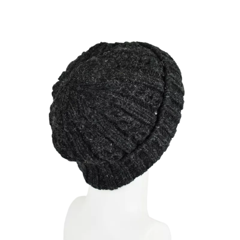 Bonnet Court Tricot Laine Anthracite - ZA