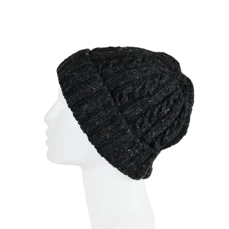 Bonnet Court Tricot Laine Anthracite - ZA