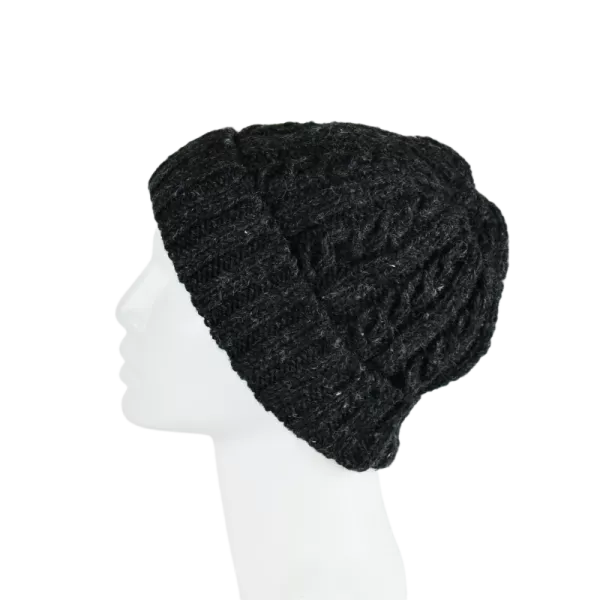Bonnet Court Tricot Laine Anthracite - ZA