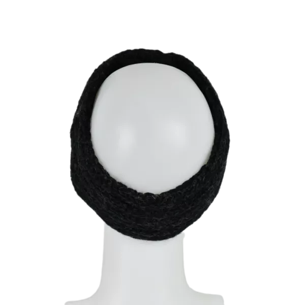 Bandeau Femme Sardi Laine Tricot Unie