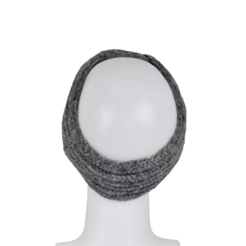 Bandeau Femme Sardi Laine Tricot Unie