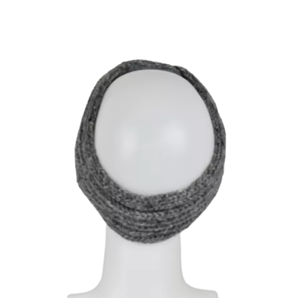 Bandeau Femme Sardi Laine Tricot Unie