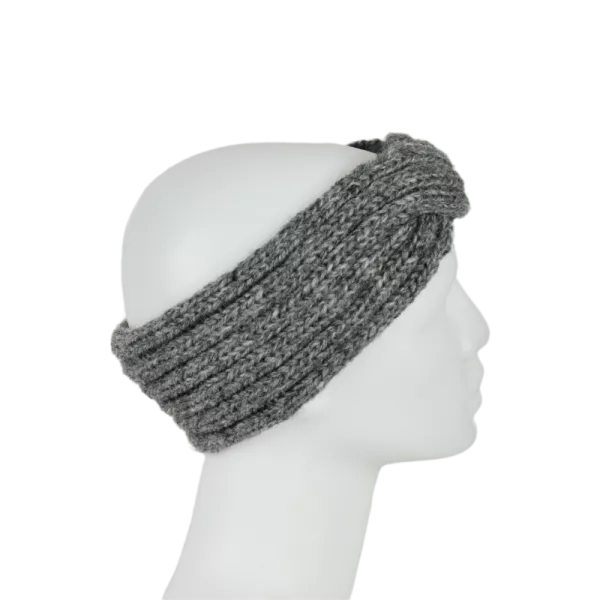Bandeau Femme Sardi Laine Tricot Unie