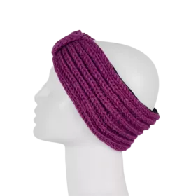 Bandeau Femme Gaun Tricot Laine Doublé Polaire