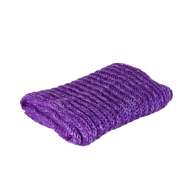 Écharpe Tube Laine et Mohair Ton Violet