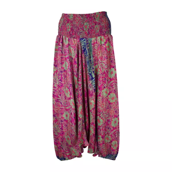 Sarouel 3 en 1 Rajur Smocks à la Taille