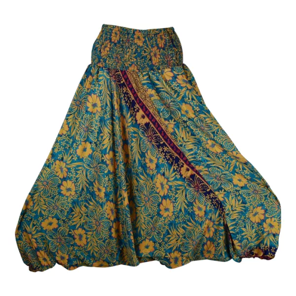 Sarouel 3 en 1 Rajur Smocks à la Taille Floral