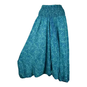 Sarouel 3 en 1 Arni Bleu Smocks à la Taille