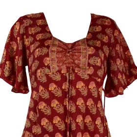 Robe Longue Soyata Petites Manches - B