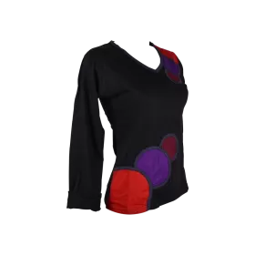 T-Shirt Imprimé Coton Darwha Noir