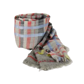 Écharpe Homme Badhi en fine Laine et Soie