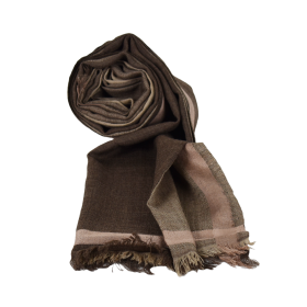 Écharpe Umri Laine Fine Quatre Tons