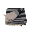 Echarpe laine Belgaon avec Rayures