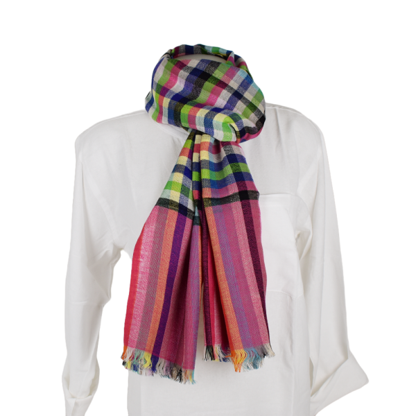 Echarpe laine Sondo Multicolore