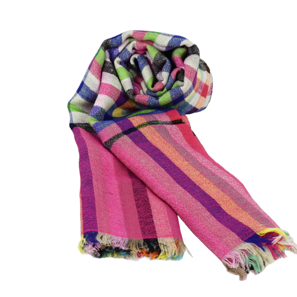 Echarpe laine Sondo Multicolore