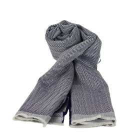 Écharpe Berdi Laine Motif Chevron