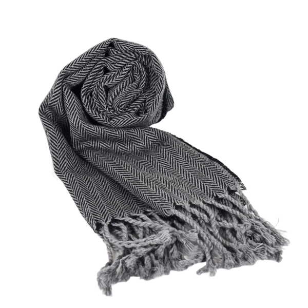Écharpe Berdi Laine Motif Chevron
