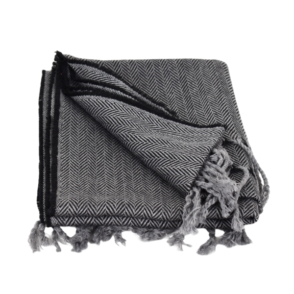 Écharpe Berdi Laine Motif Chevron