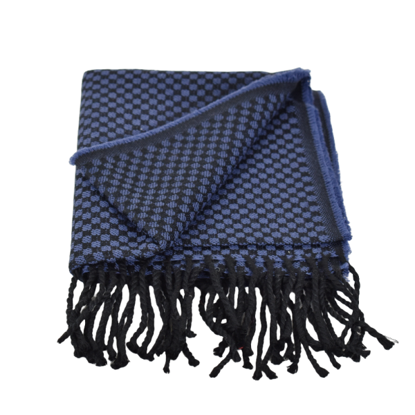 Écharpe Kelzar Laine Motif Damier