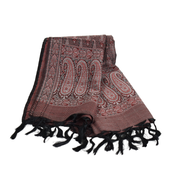 Echarpe Wadavi Laine et Soie Tramage Artisanal