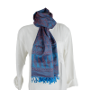 Echarpe Wadavi Laine et Soie Tramage Artisanal
