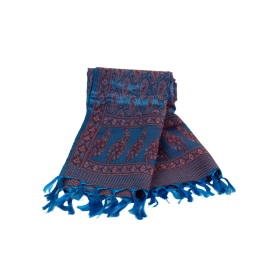 Echarpe Wadavi Laine et Soie Tramage Artisanal