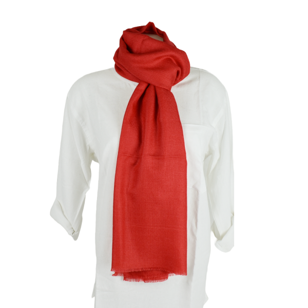 Écharpe Pashmina et Soie Ton Uni