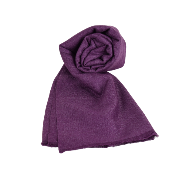 Écharpe Pashmina et Soie Ton Uni