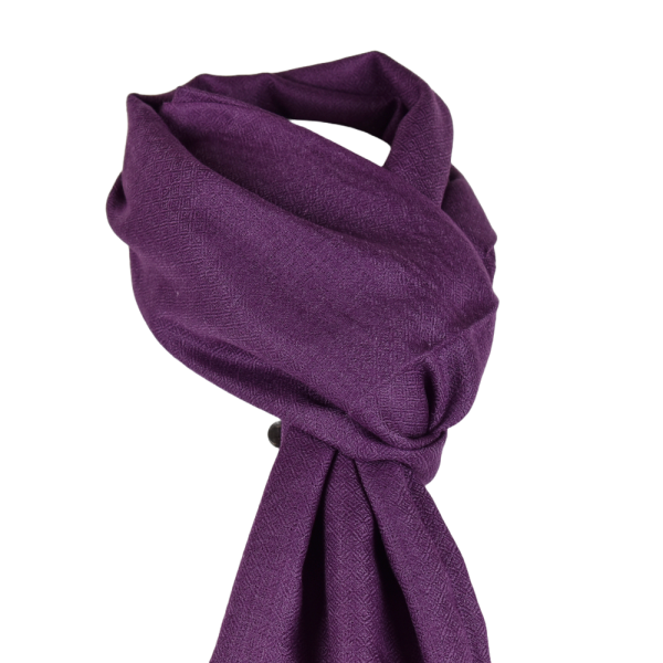 Écharpe Pashmina et Soie Ton Uni